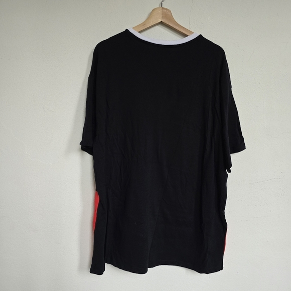 NWT Marvel Logo Ringer Fashion Black Red T-Shirt for Adults XL - Picture 8 of 8